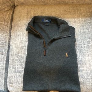 Polo quarter zip sweater